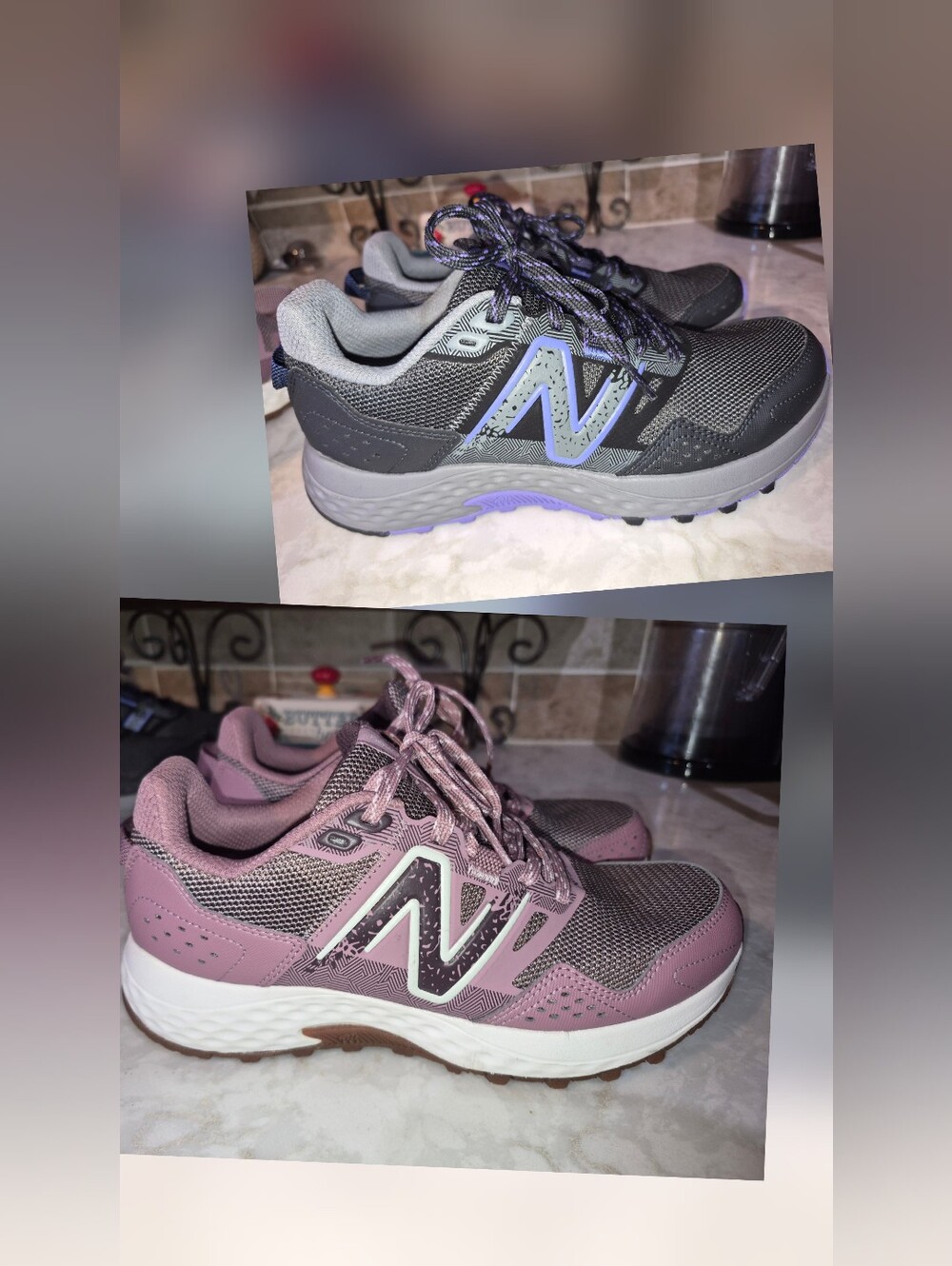 2 Pair New Balance Women's 410 V8 Trail Running Shoes Size 8.5